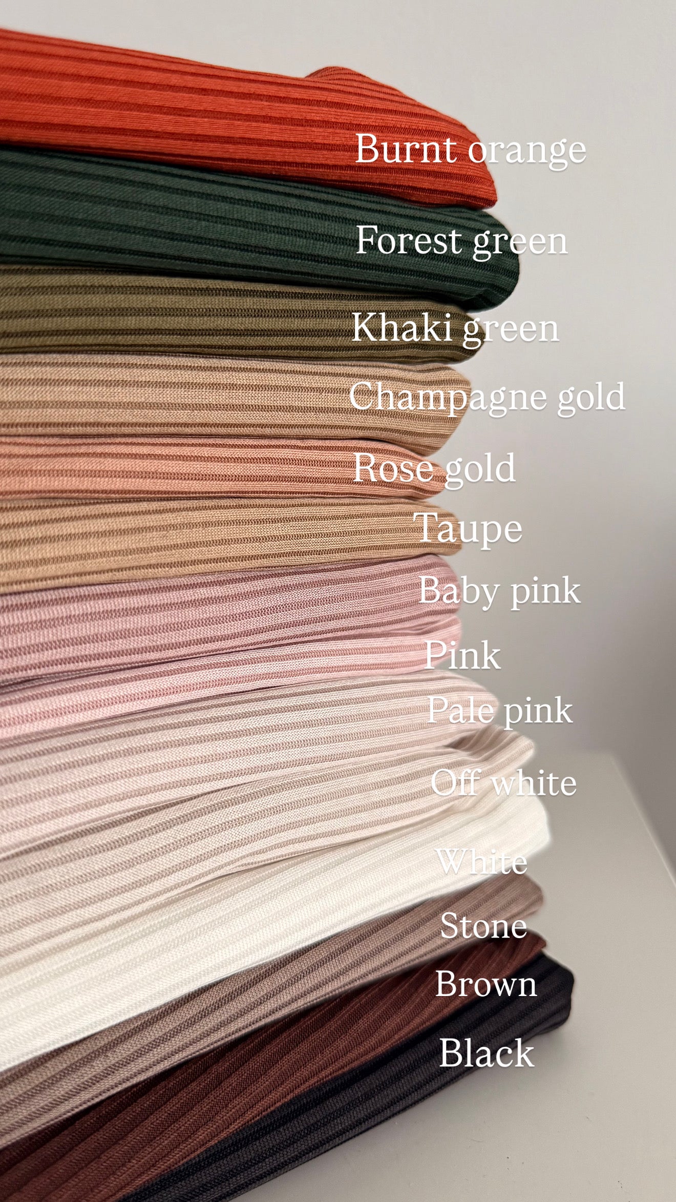 Ribbed Jersey Hijab