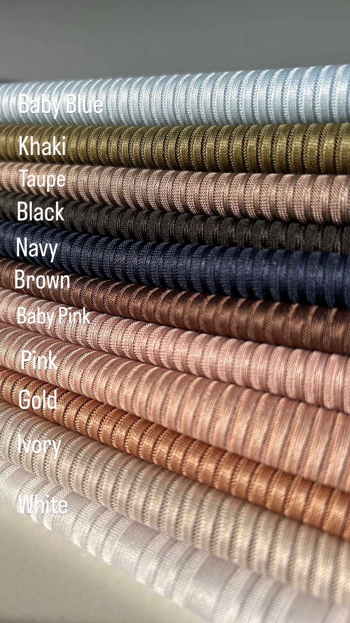 Ribbed Jersey Hijab