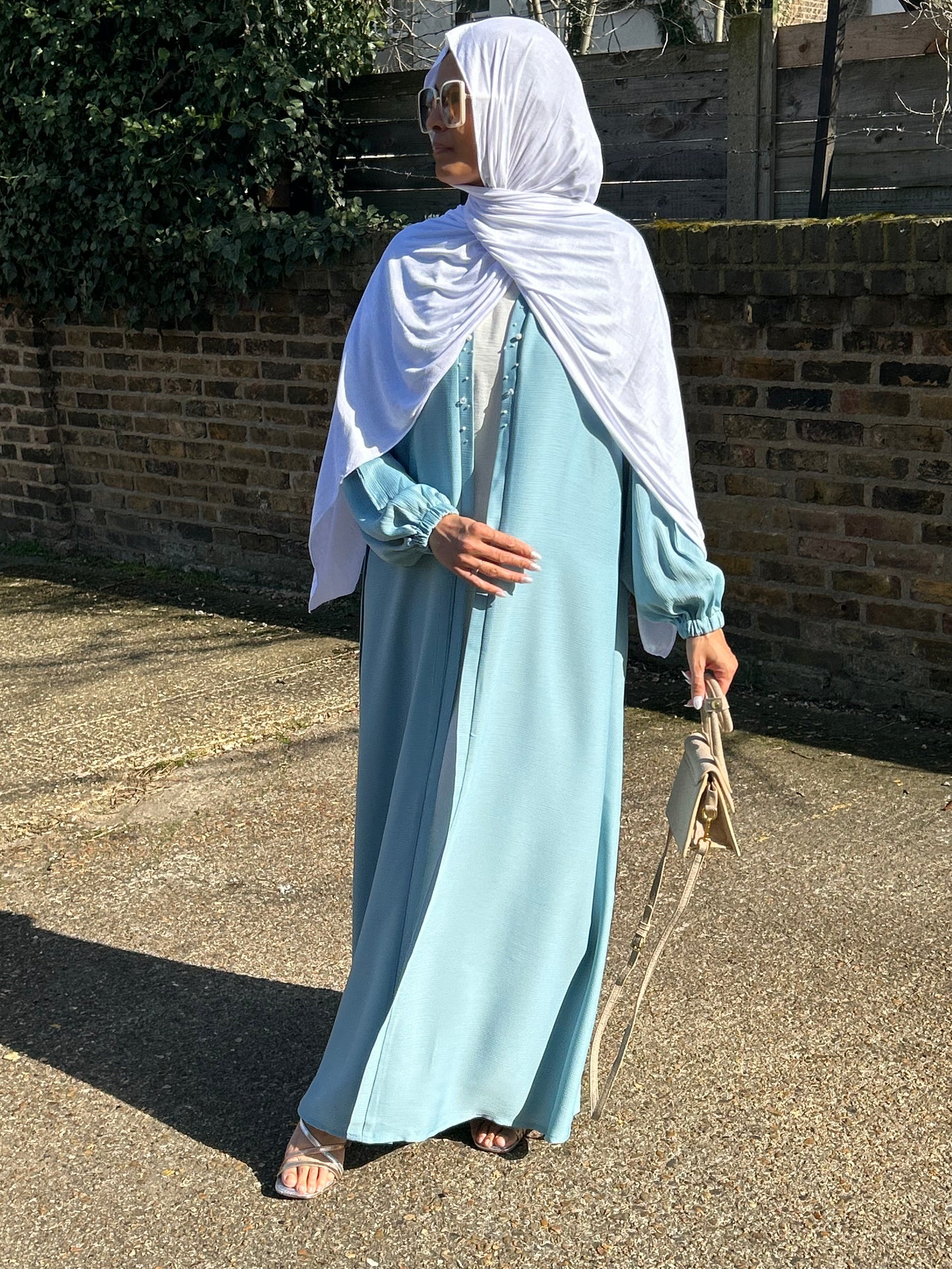 Serene Sky Abaya