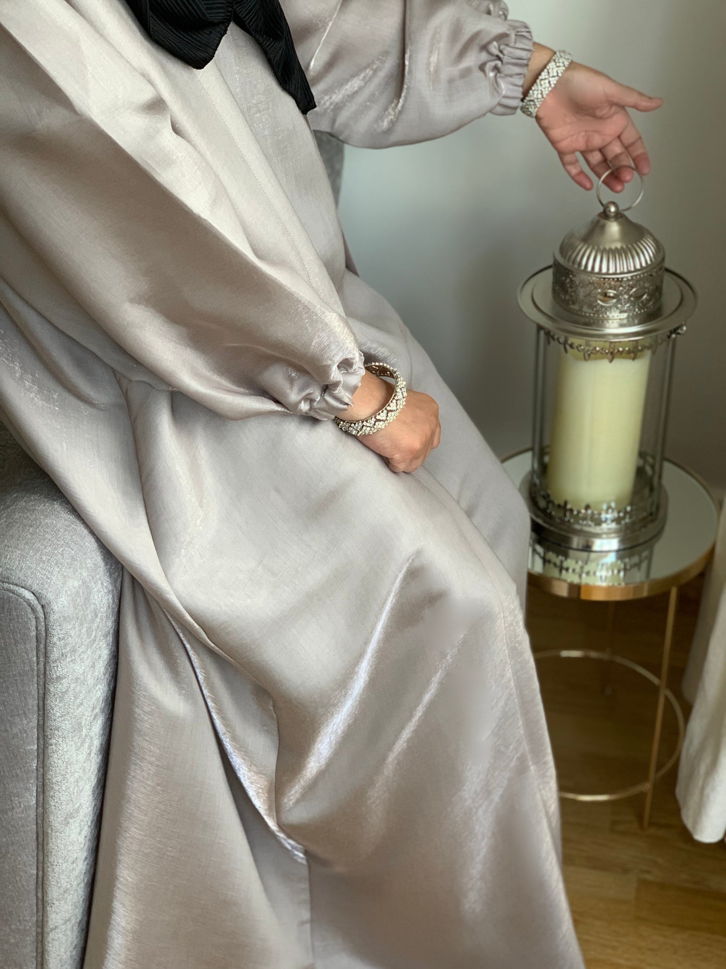 Metallic Silver